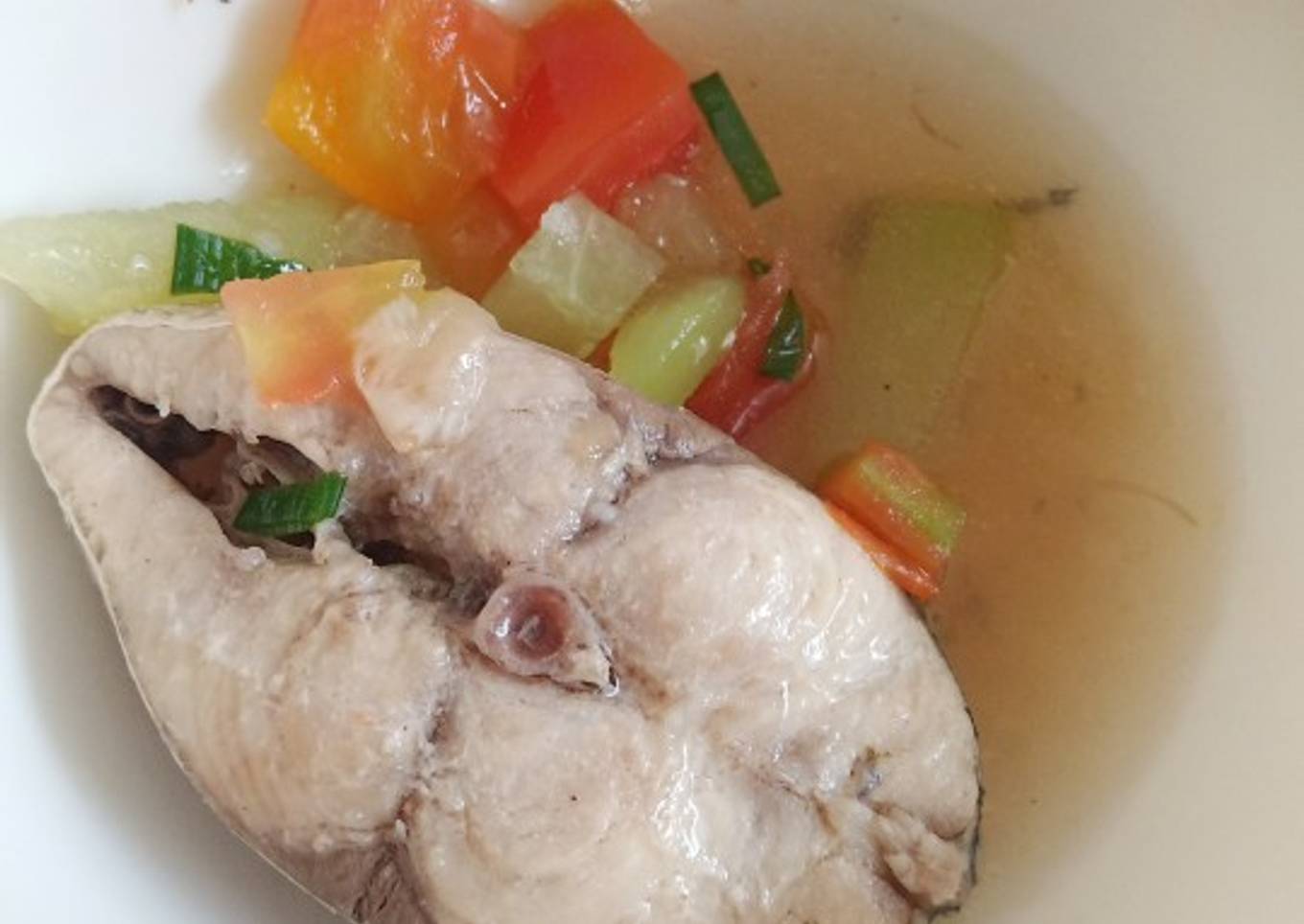 Sup ikan - menu MPASI