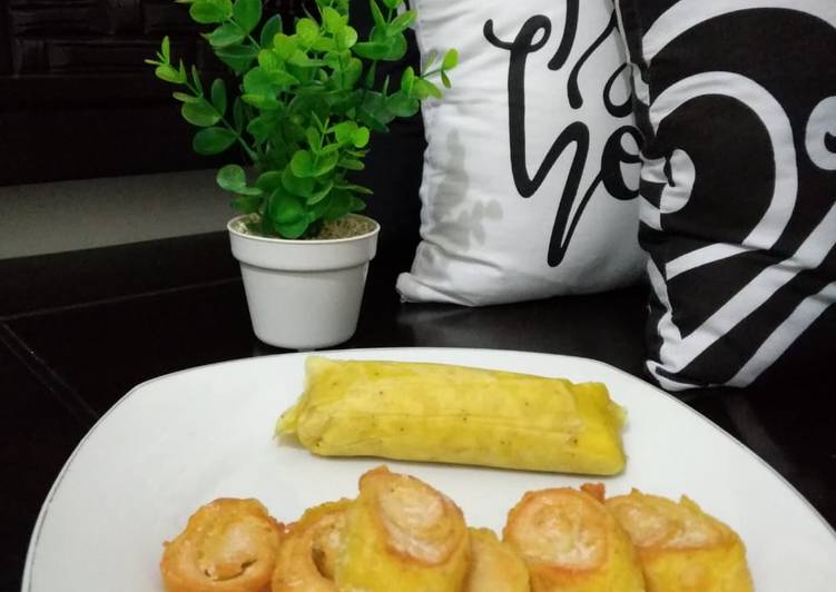 Chicken Eggroll ala hokben