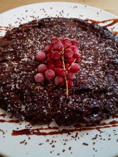 Una foto de Tortilla de chocolate