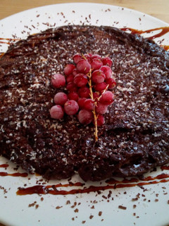 Una foto de Tortilla de chocolate