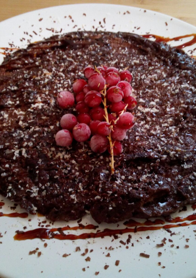 Una foto de Tortilla de chocolate