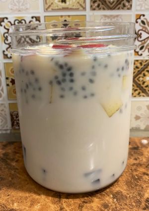 Foto resep Es campur kuah susu