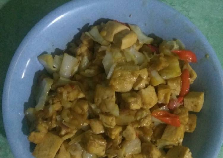 Resep: EnakTumis Tahu Tempe &amp; Kol