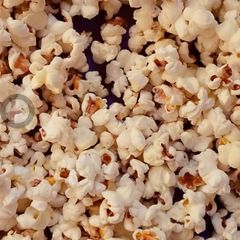 A picture of Homade popcorn.