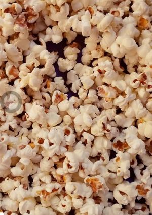 A picture of Homade popcorn.