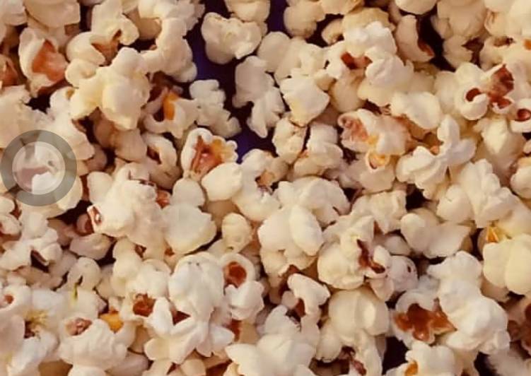 Homade popcorn