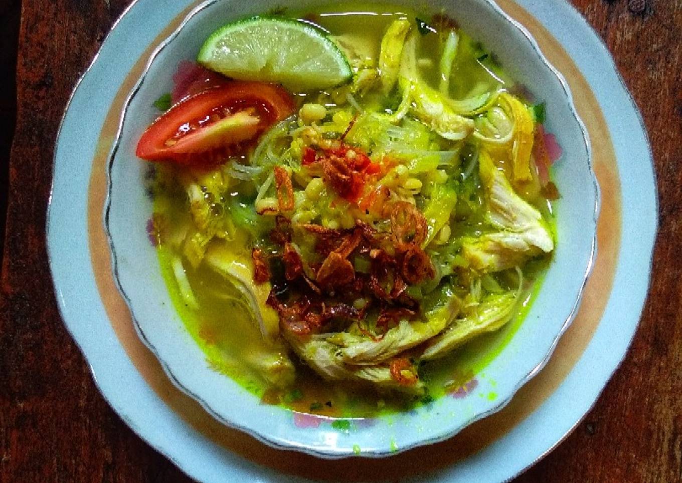 Soto ayam bening