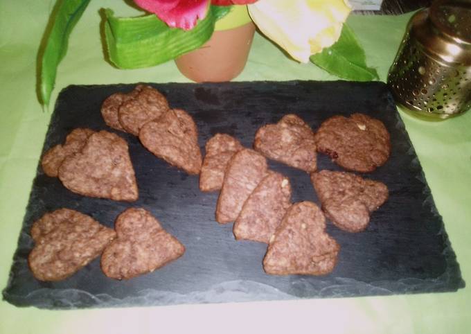 Simple Way to Make Ultimate Cookies heart