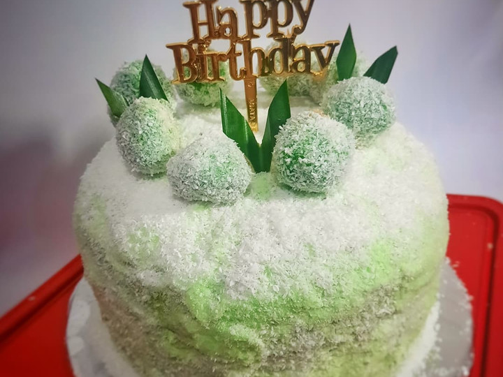 Cara Memasak KLEPON Cake Irit Untuk Jualan