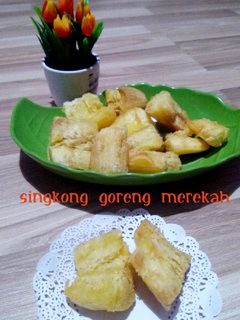 Foto resep Singkong Goreng Merekah