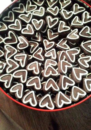 Foto resep Kue coklat (love)