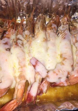 A picture of Cheesy Shrimps.
