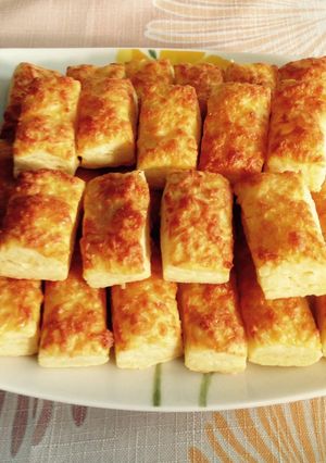 Isteni sajtos kocka recept fotója