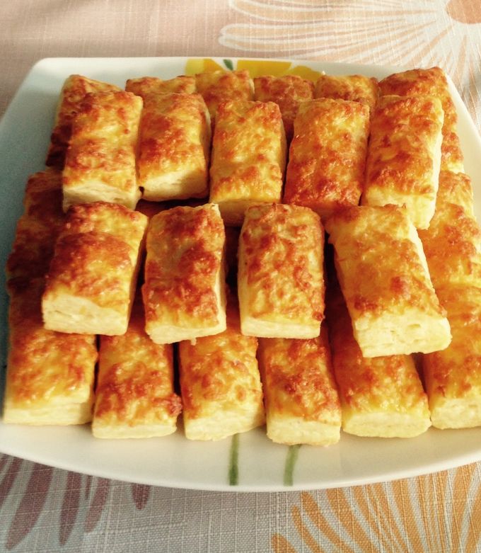 Isteni sajtos kocka recept fotója