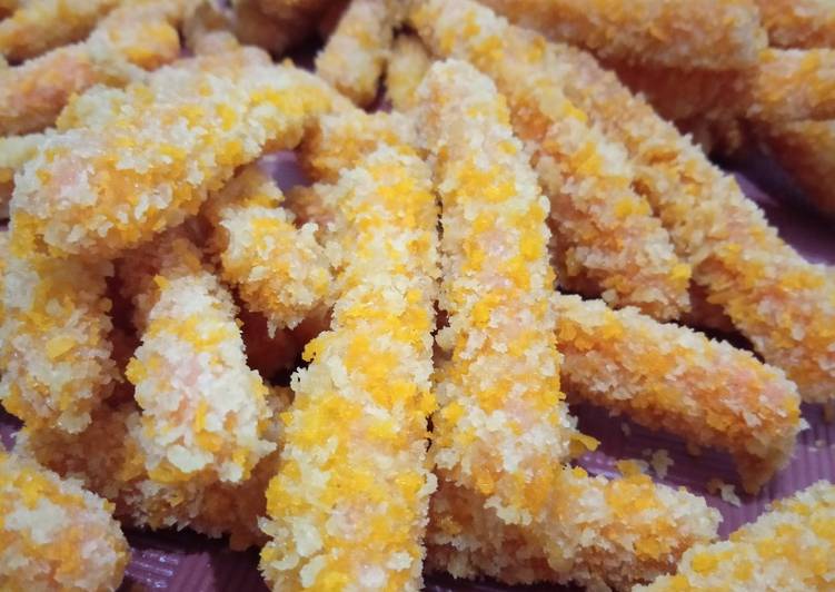 Langkah Membuat Sosis Stick Crispy untuk jualan Anti Ribet