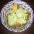 Queso fresco ajonudo al verde que te quiero verde