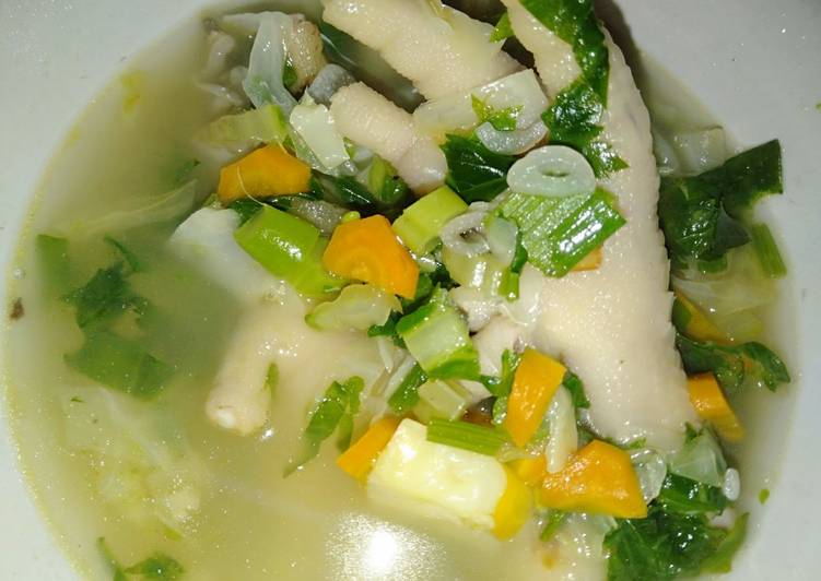 Resep Sop Ceker untuk Balita, Anti Gagal