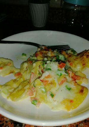 صورة لوصفة تشيبس ليز مالح مع كريمة الطبخ 😋😋😋