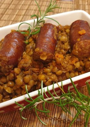 Kolbászos lencse, ahogy én készítem recept fotója