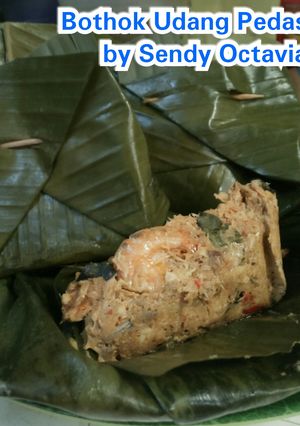 Foto resep Bothok Udang Pedas