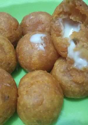 Foto resep Bola ubi keju lumer
