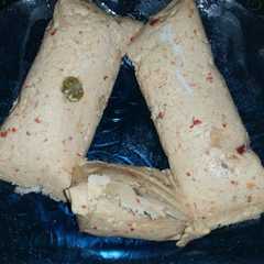 A picture of Pepes tahu sederhana.