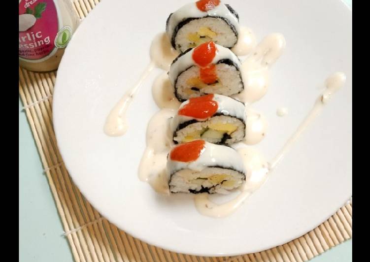 Sushi roll rumahan #BikinRamadanBerkesan