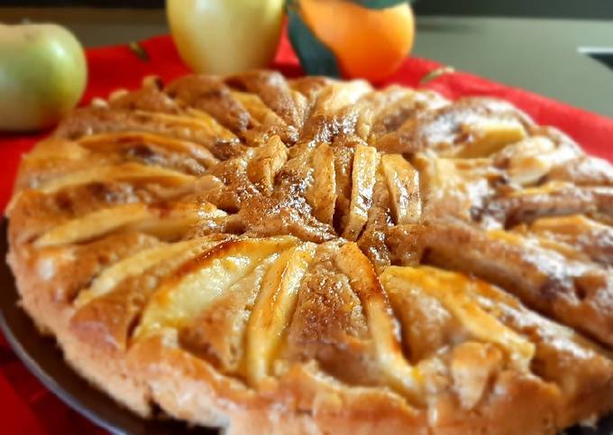 Guida passo passo a Preparare Fatto in casa super veloce Torta di mele morbida