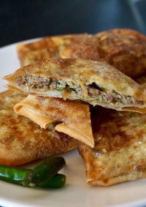 Foto resep Martabak Mini Isi Daging