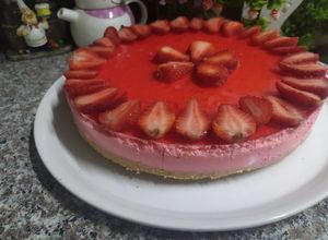 صورة لوصفة موس الفراولة