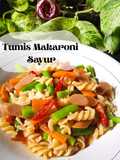 Tumis Makaroni Sayur