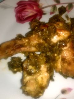 Foto resep Ayam goreng sambal ijo