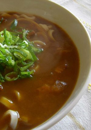 A picture of Easy Curry Udon with Ready-Made Curry.