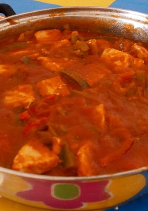 Foto principal de Pez espada con pimientos