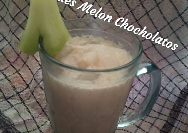 Cara memasak Smoothies Melon Chocholatos  Anti Gagal