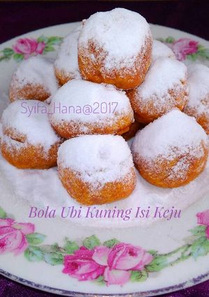 Foto resep Bola Ubi Kuning Isi Keju