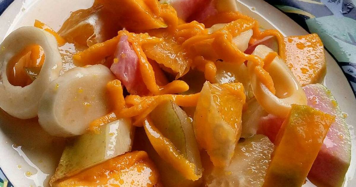  Resep  Salad Buah Alakadarnya oleh arienaafatnaa Cookpad