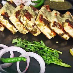 A picture of Hariyali Paneer Tikka.