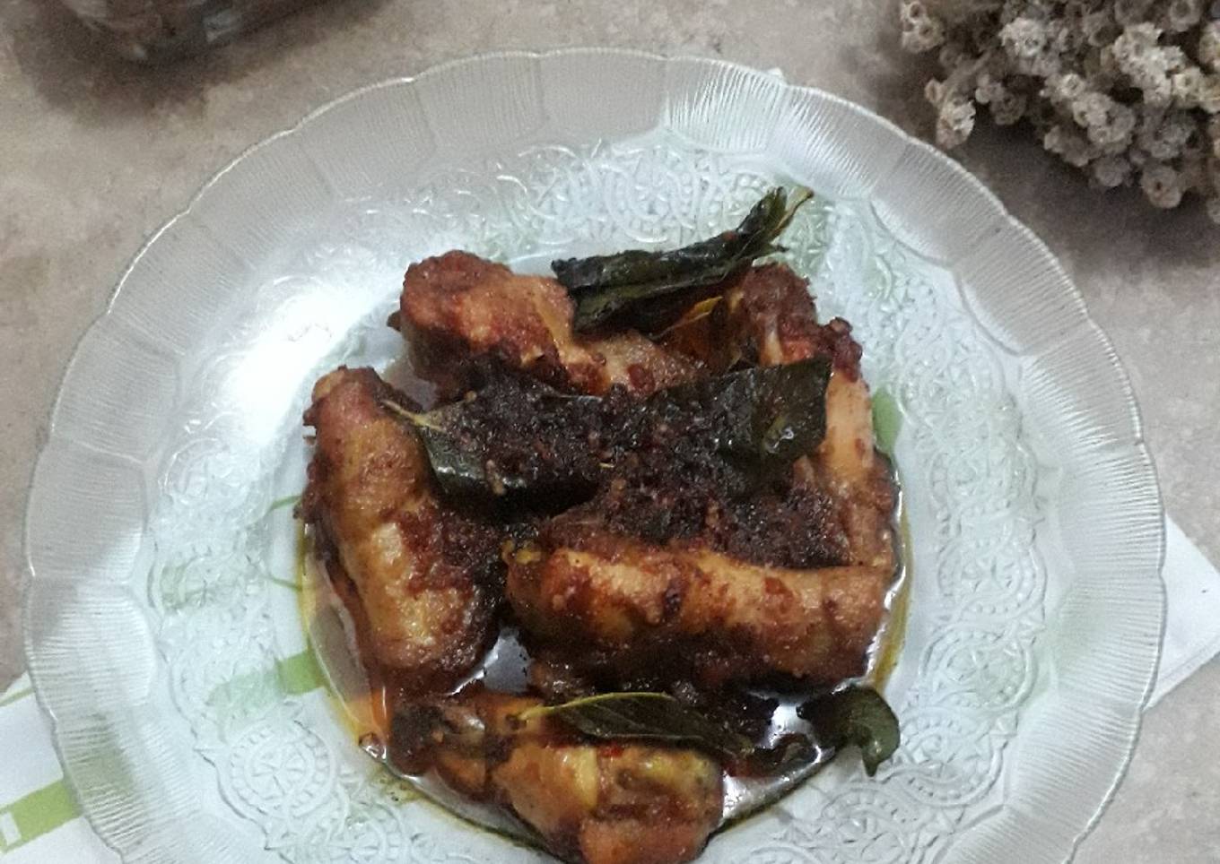 Ayam rica-rica simpel