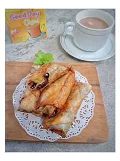 Foto resep Lumpia Pisang Coklat