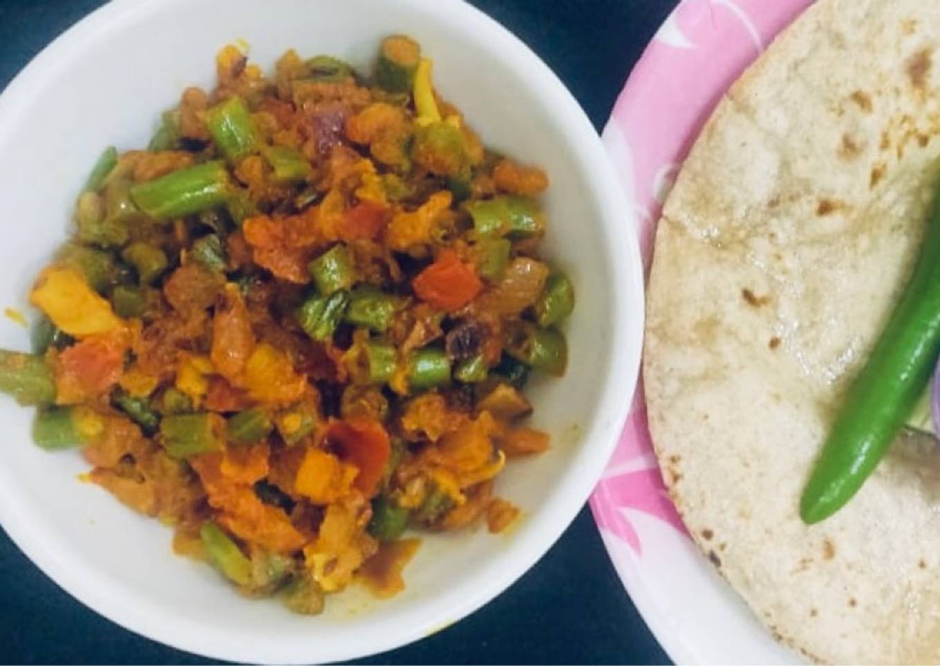 Fried French Beans Masala