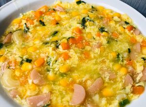 Foto resep Soup jagung macaroni