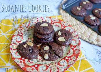 Resep Mudah Brownies Cookies Paling Enak