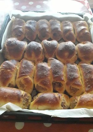O poză a rețetei Chifle cu nuci.
