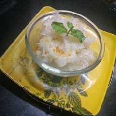 Gavacha cheek (fermented wheat porridge) A picture of Gavacha cheek (fermented wheat porridge).