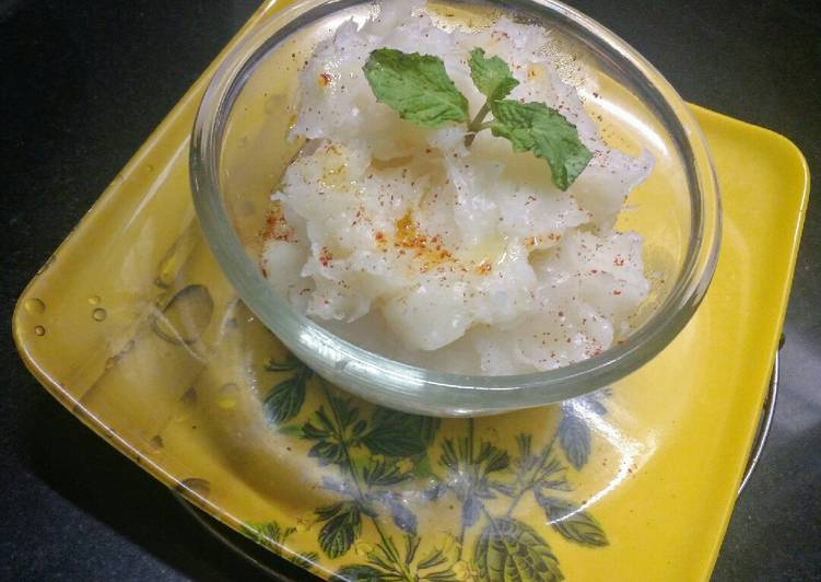Recipe of Super Quick Homemade Gavacha cheek (fermented wheat porridge)