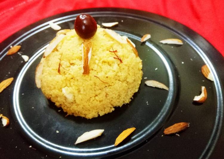 Steps to Make Milk Badam Halwa