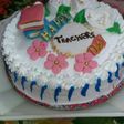 Vanilla ice cream cake
