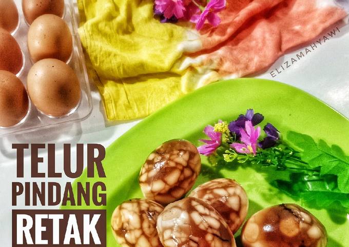 Telur Pindang Retak Seribu/Telur Marmer