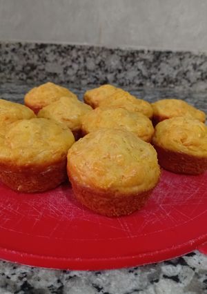 Una foto de Muffins de zanahoria